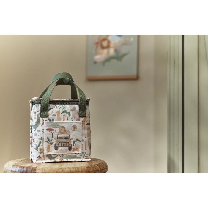 Gentuta termoizolanta - Safari Friends - White - Little Dutch