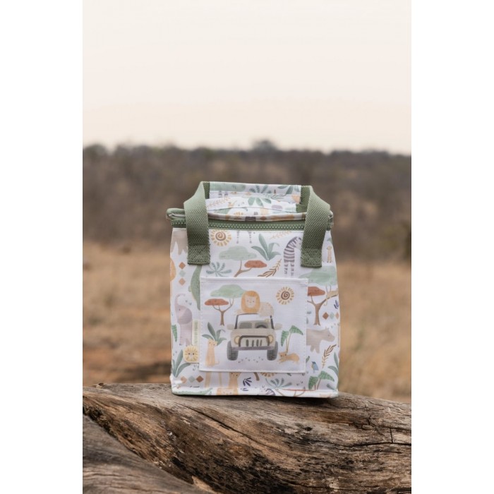 Gentuta termoizolanta - Safari Friends - White - Little Dutch