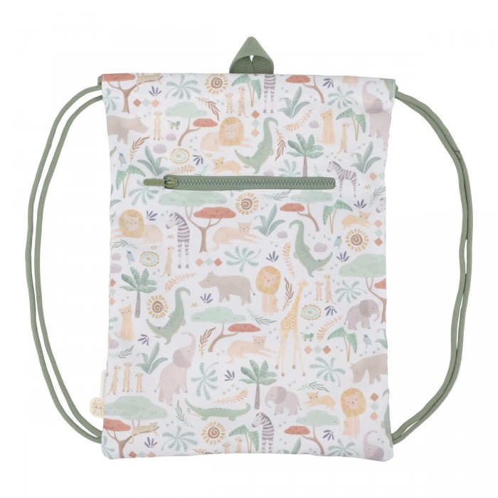 Rucsac pentru echipamentul de sport - Safari Friends - Little Dutch