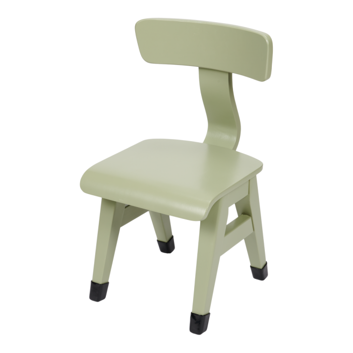 Mobilier pentru camera copilului - Scaun din lemn - Olive - Little Dutch
