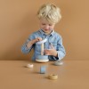 Jucarie pentru stivuire din lemn FSC - Ocean Blue - Little Dutch
