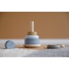 Jucarie pentru stivuire din lemn FSC - Ocean Blue - Little Dutch