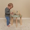Masuta din lemn FSC cu activitati - Little Farm - Little Dutch