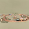 Trenulet cu sine din lemn si accesorii - Little Farm - Little Dutch