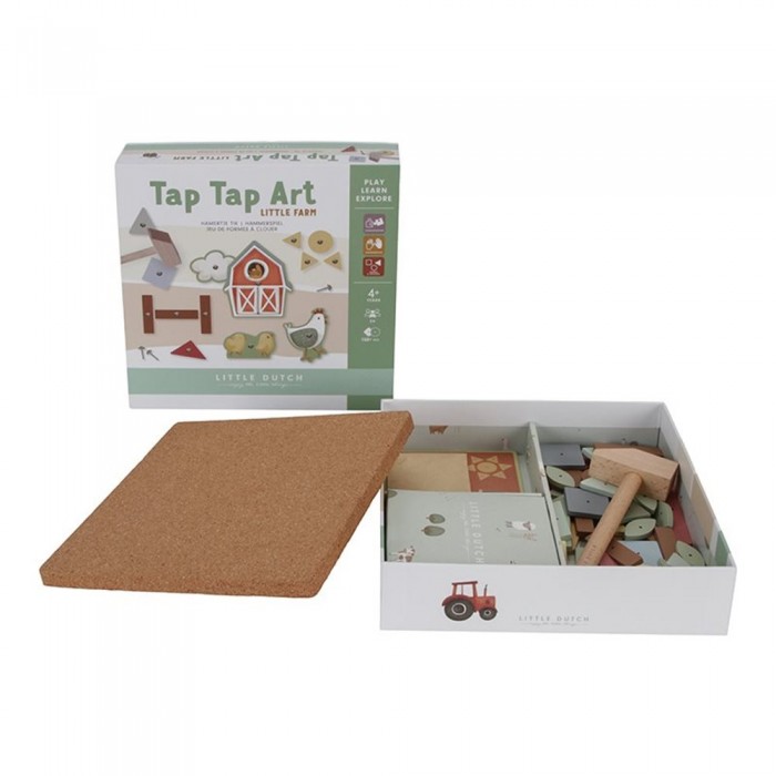 Joc tap tap art - Little Farm - Little Dutch