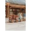 Trenulet din lemn FSC pentru stivuire - Veverita - Forest Friends - Little Dutch