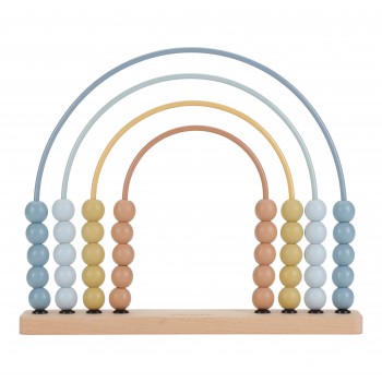 Abac din lemn curcubeu - Albastru - Forest Friends - Little Dutch Abac din lemn curcubeu - Albastru - Forest Friends - Little Dutch