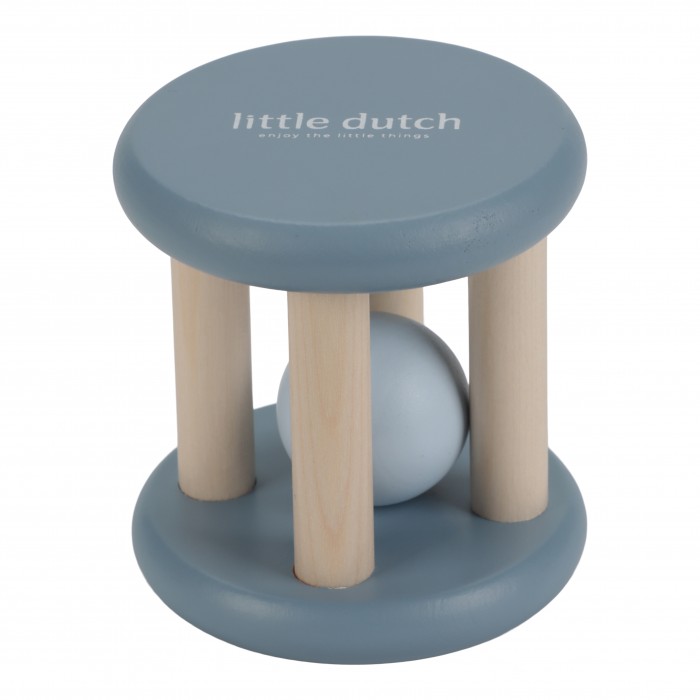 Jucarie din lemn FSC pentru bebelusi - Cilindru cu bila - Forest Friends - Little Dutch