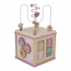 Jucarie din lemn FSC - Cub cu Activitati - Fairy Garden - Little Dutch