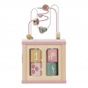 Jucarie din lemn FSC - Cub cu Activitati - Fairy Garden - Little Dutch