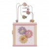 Jucarie din lemn FSC - Cub cu Activitati - Fairy Garden - Little Dutch