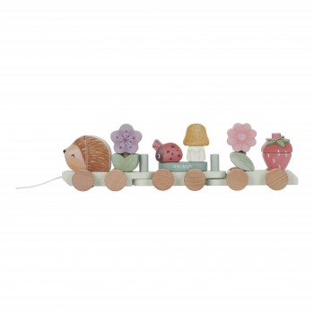 Trenulet din lemn FSC pentru stivuire - Arici - Fairy Garden - Little Dutch Trenulet din lemn FSC pentru stivuire - Arici - Fairy Garden - Little Dutch