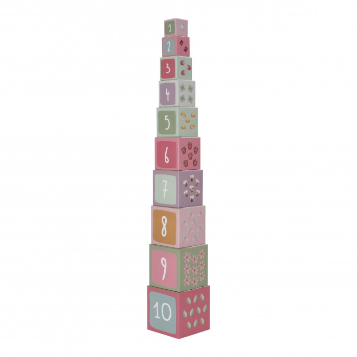 Cutii pentru stivuire din carton FSC - Fairy Garden - Little Dutch