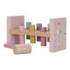Jucarie din lemn FSC cu cilindri si ciocan - Fairy Garden - Little Dutch
