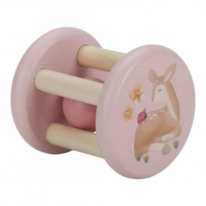 Jucarie din lemn FSC pentru bebelusi - Cilindru cu bila - Fairy Garden - Little Dutch