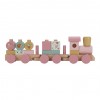 Trenulet din lemn FSC pentru stivuire - Fairy Garden - Little Dutch