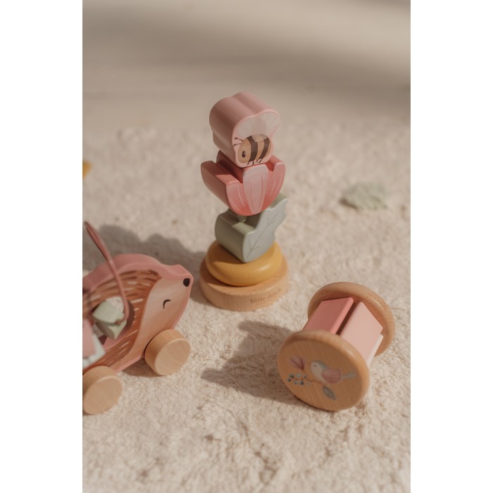 Cutie cadou cu jucarii din lemn FSC - Fairy Garden - Little Dutch