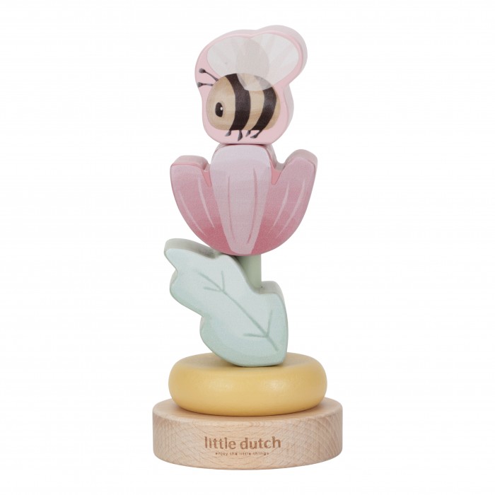 Cutie cadou cu jucarii din lemn FSC - Fairy Garden - Little Dutch