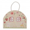 Casuta de papusi portabila din lemn FSC cu zane si mobilier - Fairy Garden - Little Dutch