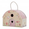 Casuta de papusi portabila din lemn FSC cu zane si mobilier - Fairy Garden - Little Dutch