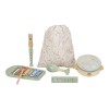 Set de instrumente muzicale din lemn FSC - Green - Safari Friends - Little Dutch