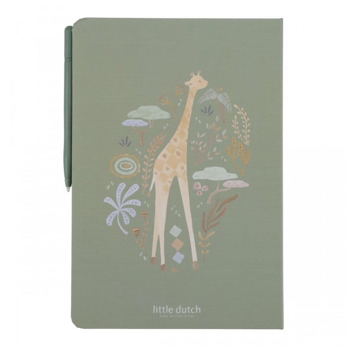 Tableta magica - Safari Friends - Green - Little Dutch