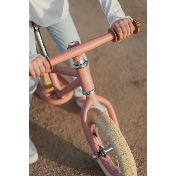 Bicicleta de echilibru fara pedale - Roz - Little Dutch