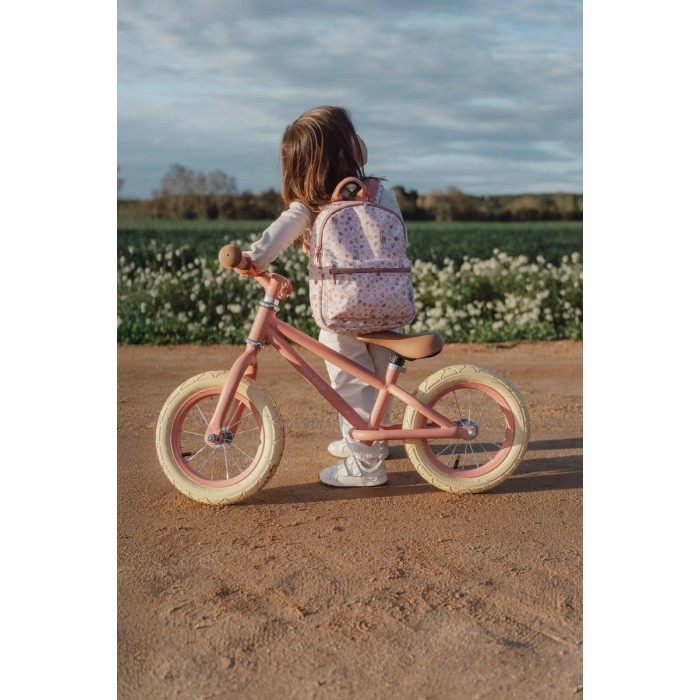 Bicicleta de echilibru fara pedale - Roz - Little Dutch