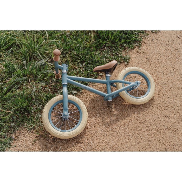 Bicicleta de echilibru fara pedale - Albastru - Little Dutch