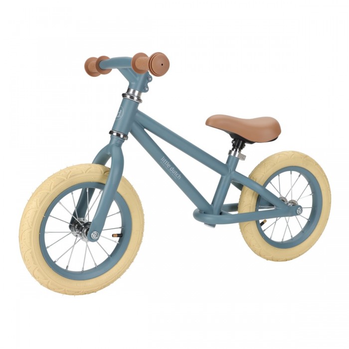 Bicicleta de echilibru fara pedale - Albastru - Little Dutch