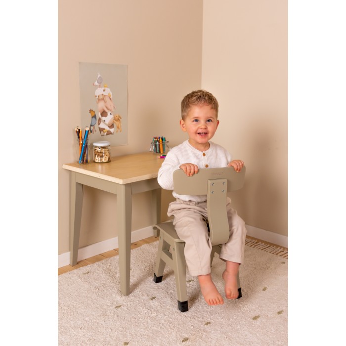Mobilier pentru camera copilului - Masuta din lemn FSC - OLIVE - Little Dutch