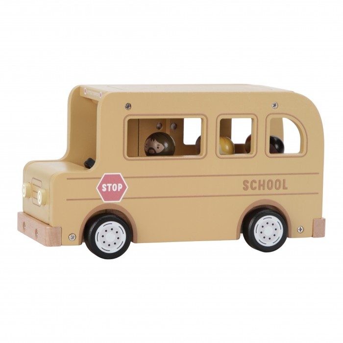 Autobuz scolar din lemn FSC - Little Dutch