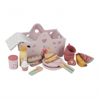 Set pentru picnic din lemn FSC - Little Dutch Set pentru picnic din lemn FSC - Little Dutch