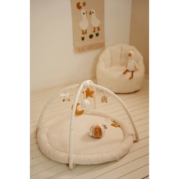 Fotoliu pentru copii - Beige - Newborn Naturals - Little Dutch