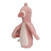 Jucarie chitaitoare pentru bebelusi - Flamingo - Safari Friends - Little Dutch