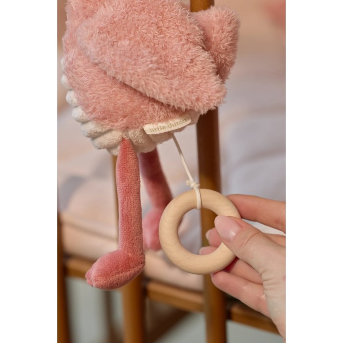 Jucarie muzicala - Flamingo - Safari Friends - Little Dutch
