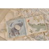 Carte senzoriala pentru bebelusi - Safari Friends - Little Dutch