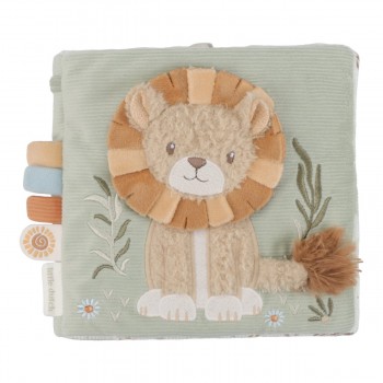 Carte senzoriala pentru bebelusi - Safari Friends - Little Dutch