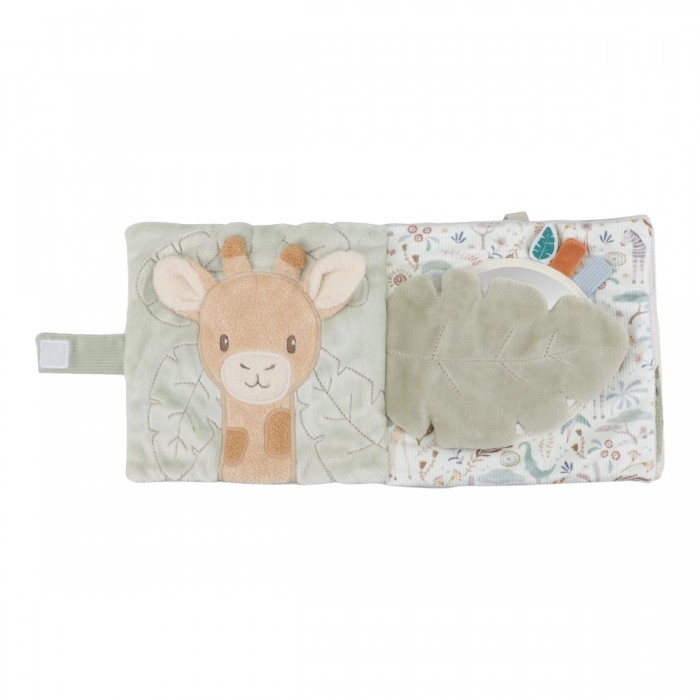 Carte senzoriala pentru bebelusi - Safari Friends - Little Dutch