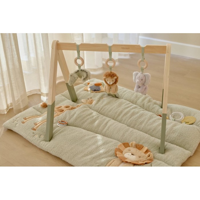 Centru de activitati pentru bebelusi - Baby Gym - Safari Friends - Little Dutch