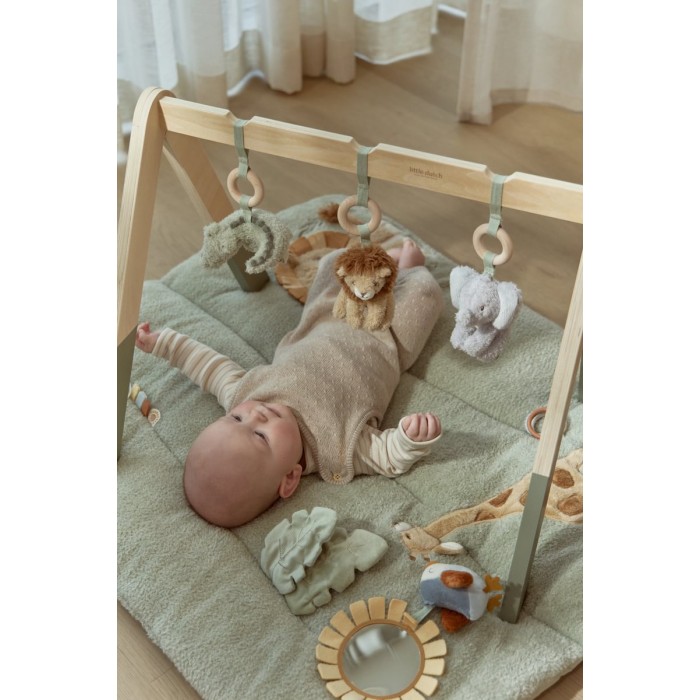 Centru de activitati pentru bebelusi - Baby Gym - Safari Friends - Little Dutch