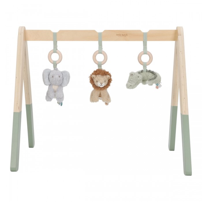 Centru de activitati pentru bebelusi - Baby Gym - Safari Friends - Little Dutch
