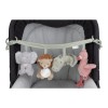 Jucarie senzoriala pentru carucior - Safari Friends - Little Dutch