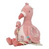 Jucarie senzoriala pentru bebelusi - Flamingo - Safari Friends - Little Dutch
