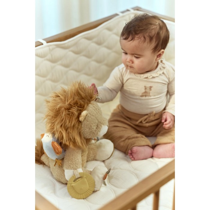 Jucarie senzoriala pentru bebelusi - Leu - Safari Friends - Little Dutch