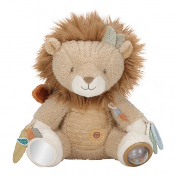 Jucarie senzoriala pentru bebelusi - Leu - Safari Friends - Little Dutch