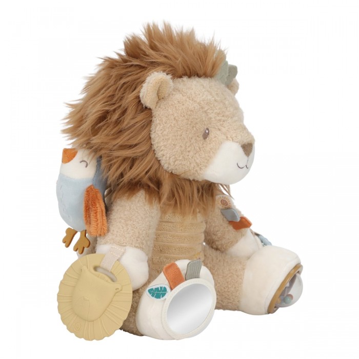 Jucarie senzoriala pentru bebelusi - Leu - Safari Friends - Little Dutch