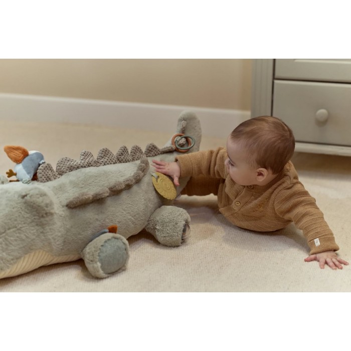 Jucarie senzoriala XL - Crocodil - Safari Friends - Little Dutch