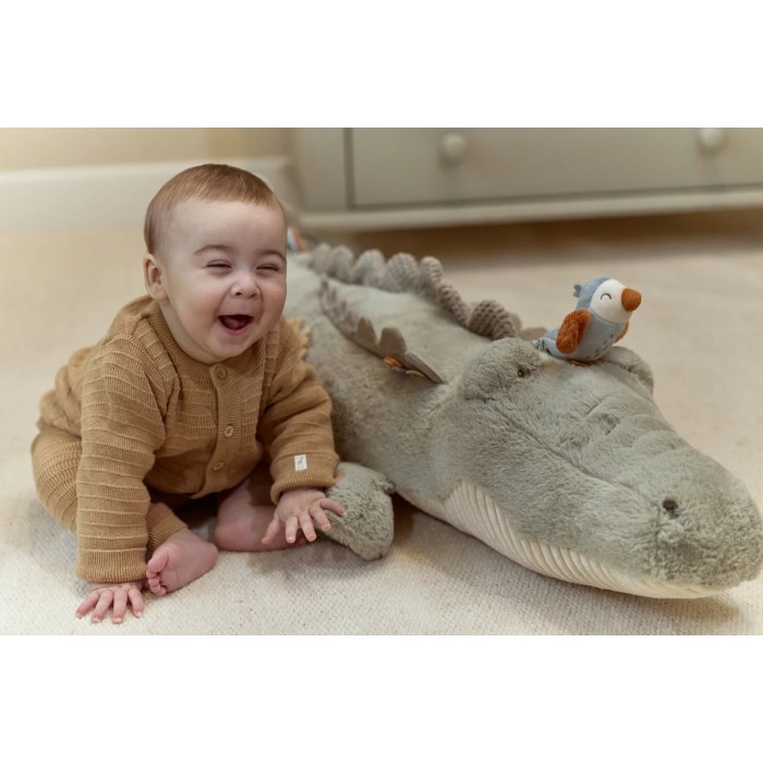 Jucarie senzoriala XL - Crocodil - Safari Friends - Little Dutch
