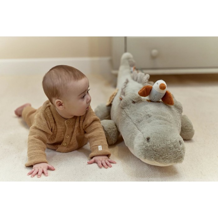 Jucarie senzoriala XL - Crocodil - Safari Friends - Little Dutch